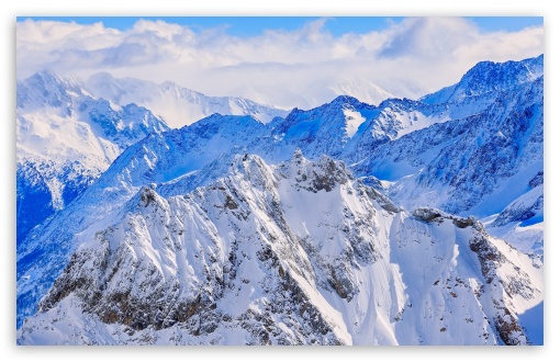 snow mountain wallpaper widescreen
