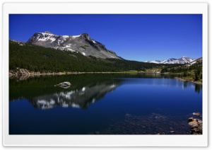 Mountain Reflection In Lake Ultra HD Wallpaper for 4K UHD Widescreen desktop, tablet & smartphone