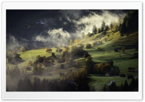 Mountain Slope, Mist Ultra HD Wallpaper for 4K UHD Widescreen desktop, tablet & smartphone