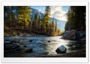 Mountain Stream HDR Ultra HD Wallpaper for 4K UHD Widescreen desktop, tablet & smartphone