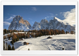 Mountain View, Winter Ultra HD Wallpaper for 4K UHD Widescreen desktop, tablet & smartphone