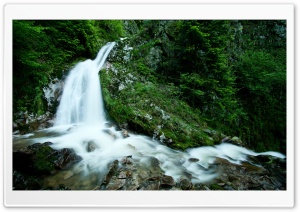 Mountain Waterfall Ultra HD Wallpaper for 4K UHD Widescreen desktop, tablet & smartphone