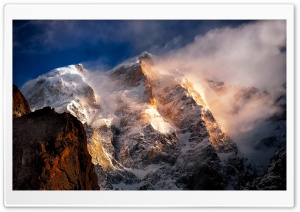 Panoramic View Of Mountain Range Ultra HD Desktop Background Wallpaper ...