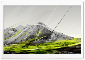 Mountains Creative Design Ultra HD Wallpaper for 4K UHD Widescreen desktop, tablet & smartphone