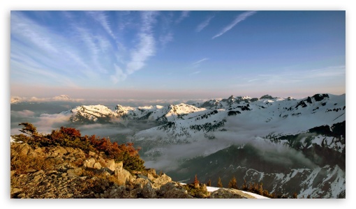 Mountains Desktop UltraHD Wallpaper for HD 16:9 ;