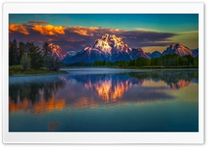 Mountains, Nature, Lake Ultra HD Wallpaper for 4K UHD Widescreen desktop, tablet & smartphone