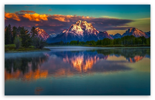 Nature Lake 8k Ultra HD Wallpaper