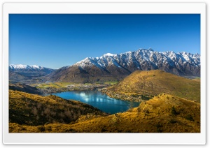 Mountains Panorama in Autumn 4K UHD Wallpaper for Widescreen and UltraWide Desktop, UltraHD TV, Smartphone, Tablet