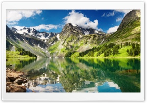 Mountains Reflection Ultra HD Wallpaper for 4K UHD Widescreen desktop, tablet & smartphone