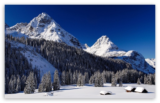 Mountains, Winter UltraHD Wallpaper for Wide 16:10 Widescreen WHXGA WQXGA WUXGA WXGA ;