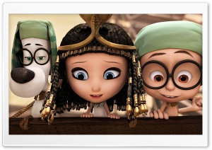 Mr. Peabody, Sherman and Penny Peterson 2014 Ultra HD Wallpaper for 4K UHD Widescreen desktop, tablet & smartphone