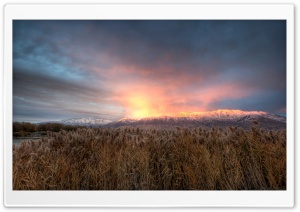 Mt Timpanogos Alpenglow Ultra HD Wallpaper for 4K UHD Widescreen desktop, tablet & smartphone