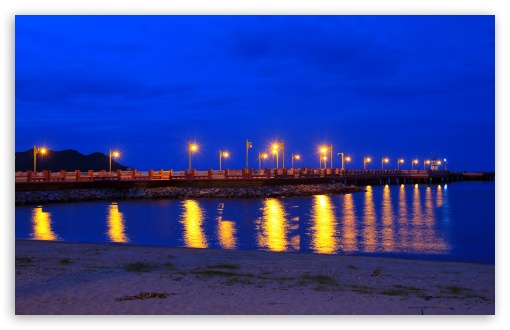 Muang Prachuap Khiri pier 04 UltraHD Wallpaper for HD 16:9 ; Widescreen 16:10 5:3 ; Fullscreen 4:3 5:4 3:2 ; Tablet 1:1 ; Mobile 9:16 2:3 3:5 3:4 ;