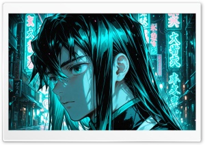 Muichiro Tokito Kimetsu no Yaiba 4K UHD Wallpaper for Widescreen and UltraWide Desktop, UltraHD TV, Smartphone, Tablet