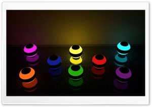 MultiGlowing Marbles Ultra HD Wallpaper for 4K UHD Widescreen desktop, tablet & smartphone