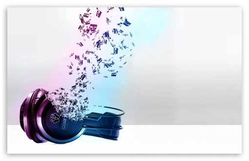 Music   Headphones UltraHD Wallpaper for Widescreen 16:10 ;