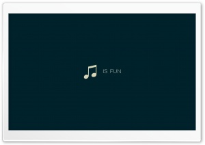Music Is Fun Ultra HD Wallpaper for 4K UHD Widescreen desktop, tablet & smartphone