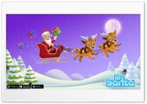 My Santa Claus - Christmas Time Ultra HD Wallpaper for 4K UHD Widescreen desktop, tablet & smartphone