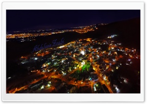 my town T NIGHT Ultra HD Wallpaper for 4K UHD Widescreen desktop, tablet & smartphone