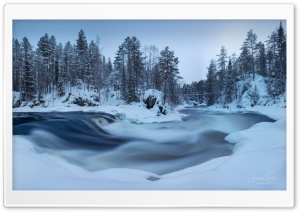 Myllykoski, Finland Winter Scenery Ultra HD Wallpaper for 4K UHD Widescreen Desktop, Lockscreen, Screensaver, TV, Tablet, Smartphone