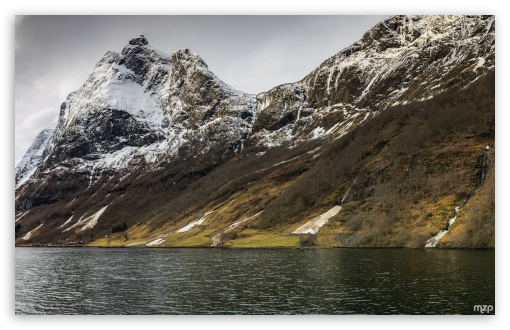 Naeroyfjord Fjord, Norway, Scenic, Nordic Beauty, Travel UltraHD Wallpaper for UHD 16:9 ; HD 16:9 ; UltraWide 21:9 24:10 ; Widescreen 16:10 5:3 ; Fullscreen 3:2 ; Dual 4:3 5:4 3:2 ;