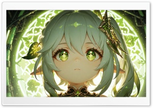 Nahida - Genshin Impact 4K UHD Wallpaper for Widescreen and UltraWide Desktop, UltraHD TV, Smartphone, Tablet