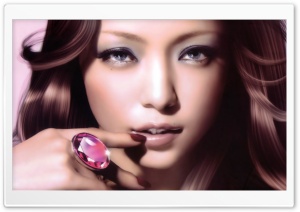 Namie Amuro Painting Ultra HD Wallpaper for 4K UHD Widescreen desktop, tablet & smartphone