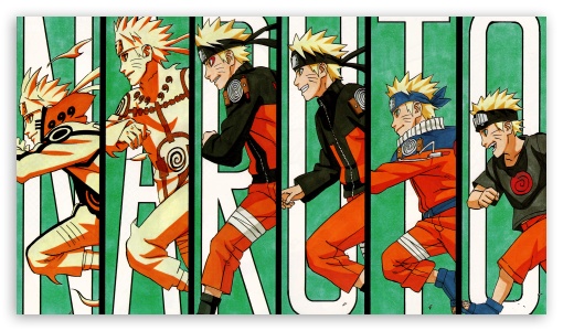 naruto evolution wallpaper