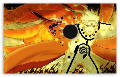 Naruto Kyuby Wallpaper 01 UltraHD Wallpaper for Widescreen 16:10 ;