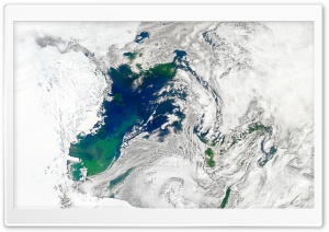 NASA Space View of the Ross Sea 4K UHD Wallpaper for Widescreen and UltraWide Desktop, UltraHD TV, Smartphone, Tablet