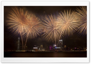 National Day Fireworks Ultra HD Wallpaper for 4K UHD Widescreen desktop, tablet & smartphone