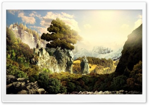 Natural Paradise Ultra HD Wallpaper for 4K UHD Widescreen desktop, tablet & smartphone