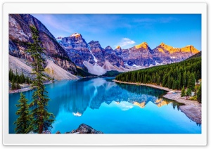 Nature, Mountains, Blue Lake Ultra HD Wallpaper for 4K UHD Widescreen desktop, tablet & smartphone