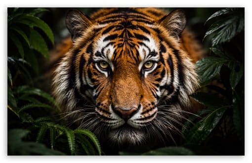 Nature Tiger Digital Art UltraHD Wallpaper for UHD 16:9 ; HD 16:9 ; UltraWide 21:9 24:10 ; Widescreen 16:10 ; Tablet 1:1 ; Mobile 9:16 9:19.5 9:20 9:21 9:22 ;
