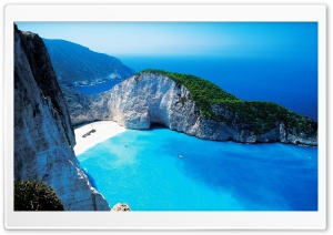 Navagio Bay, Greece Ultra HD Wallpaper for 4K UHD Widescreen desktop, tablet & smartphone