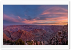 Navajo Point View of the South Rim of the Grand Canyon at sunrise, Arizona Ultra HD Wallpaper for 4K UHD Widescreen desktop, tablet & smartphone