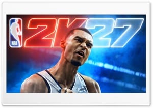 NBA 2K27 Video Game   Victor Wembanyama 4K UHD Wallpaper for Widescreen and UltraWide Desktop, UltraHD TV, Smartphone, Tablet