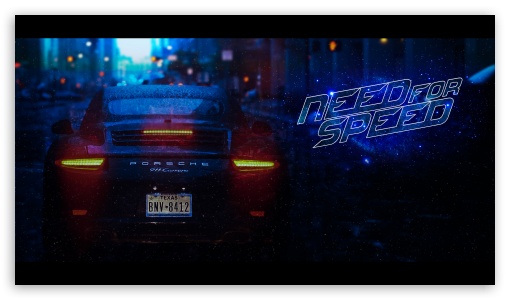 Need For Speed fan made UltraHD Wallpaper for HD 16:9 ;