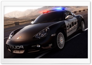 Need For Speed Hot Pursuit Porsche Police Car Ultra HD Wallpaper for 4K UHD Widescreen desktop, tablet & smartphone