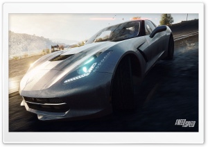Need For Speed Rivals Corvette Stingray Ultra HD Wallpaper for 4K UHD Widescreen desktop, tablet & smartphone