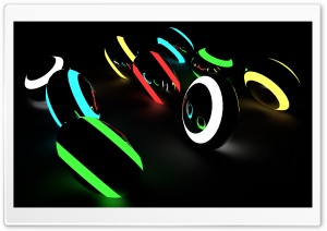 Neon Balls Ultra HD Wallpaper for 4K UHD Widescreen desktop, tablet & smartphone