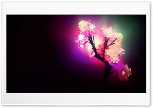 Neon Flowers Ultra HD Wallpaper for 4K UHD Widescreen desktop, tablet & smartphone