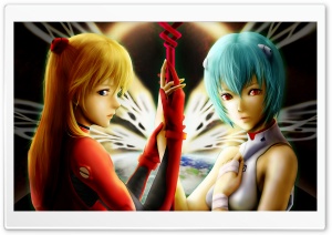 Neon Genesis Evangelion Ayanami Raising Project Ultra HD Wallpaper for 4K UHD Widescreen desktop, tablet & smartphone