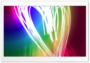 Neon Heart Ultra HD Wallpaper for 4K UHD Widescreen desktop, tablet & smartphone