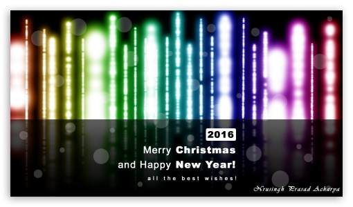 Neon New Year UltraHD Wallpaper for 8K UHD TV 16:9 Ultra High Definition 2160p 1440p 1080p 900p 720p ;