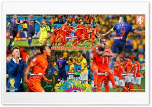 NETHERLANDS WORLD CUP 2014 Ultra HD Wallpaper for 4K UHD Widescreen desktop, tablet & smartphone