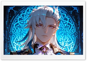 Neuvillette - Genshin Impact 4K UHD Wallpaper for Widescreen and UltraWide Desktop, UltraHD TV, Smartphone, Tablet