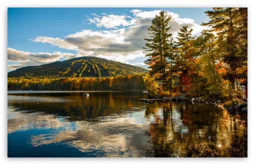 New England Fall Foliage Ultra HD Desktop Background Wallpaper for 4K ...