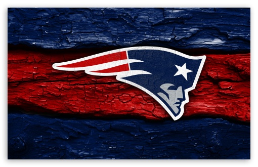 New England Patriots Wooden Logo UltraHD Wallpaper for Widescreen 16:10 ;