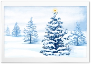 New Year Christmas Tree Ultra HD Wallpaper for 4K UHD Widescreen desktop, tablet & smartphone
